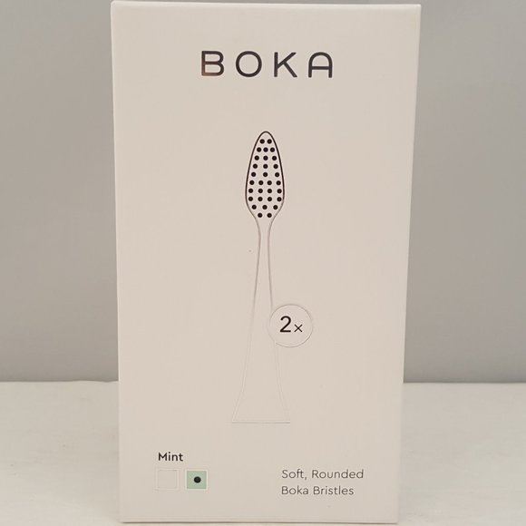 BOKA Electric  Replacement Heads Infused w/ Activated Charcoal 🆕 - Picture 1 of 4